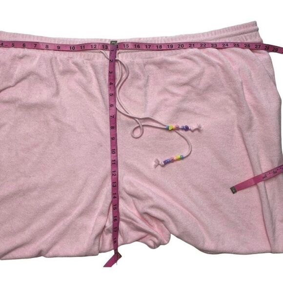 Stoney Clover Lane x Target Pink Cropped Terry Jogger Sz‎ 4X NEW - Picture 6 of 12